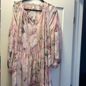 H&M Flora maxi dress size M